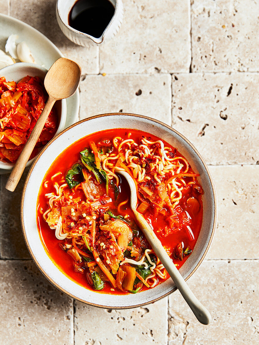 Kimchi soup