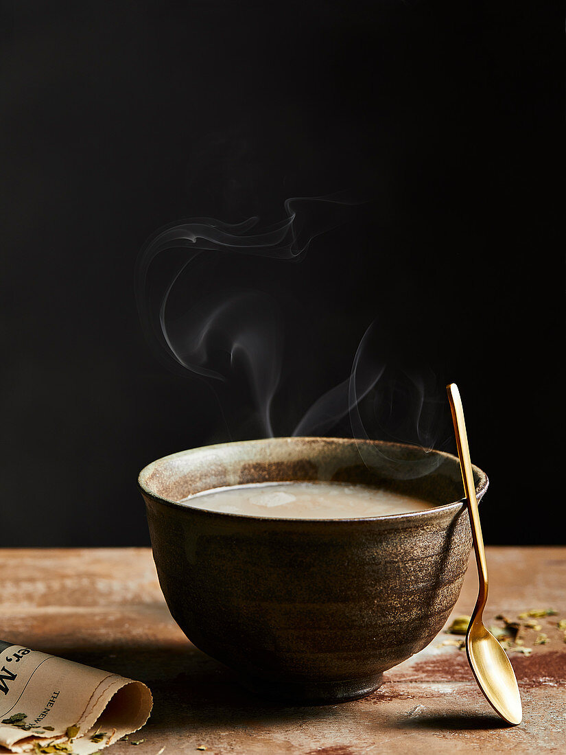Dampfender Chai-Tee