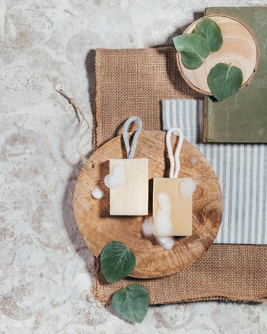 Soap with lemongrass and white tea