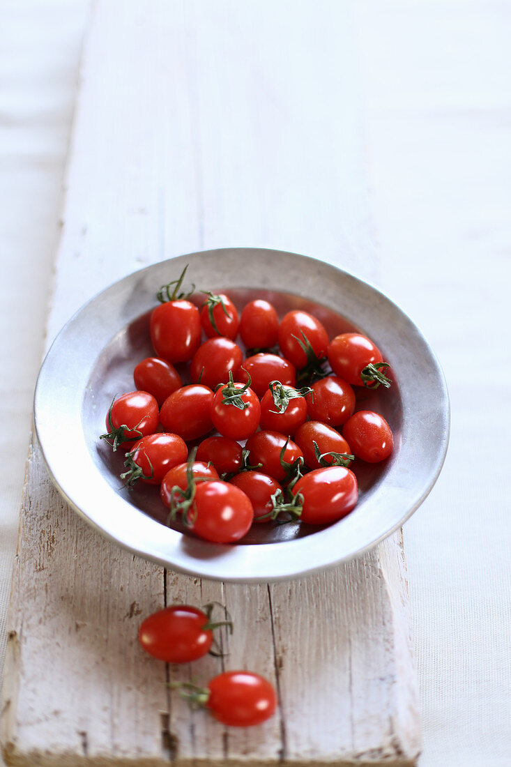 Row of tomatoes