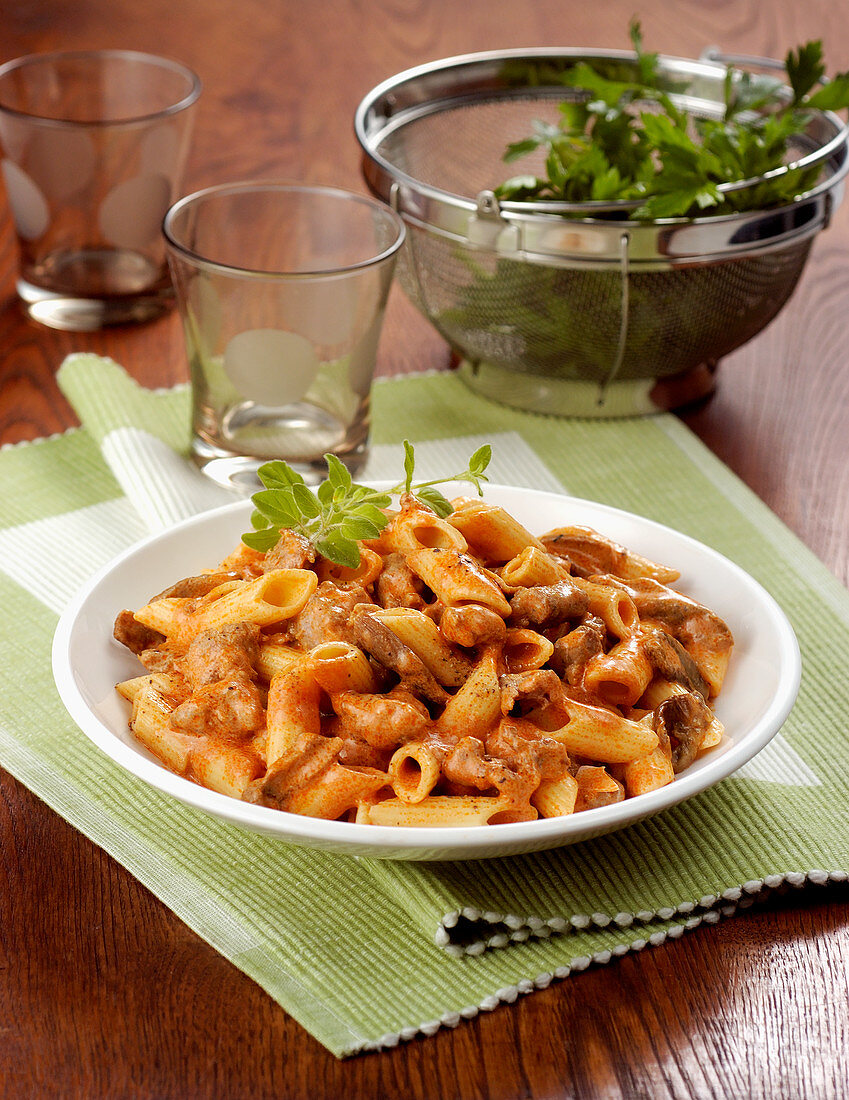 Penne alla Brandy