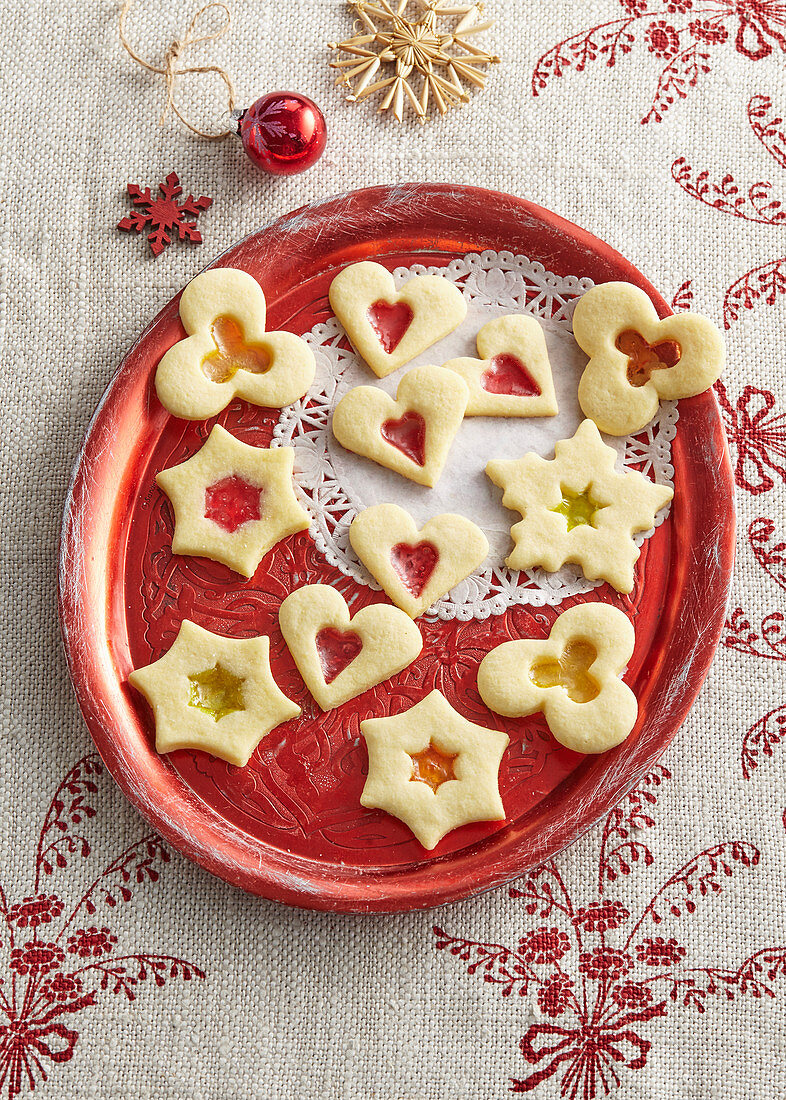 Linzer Christmas cookies