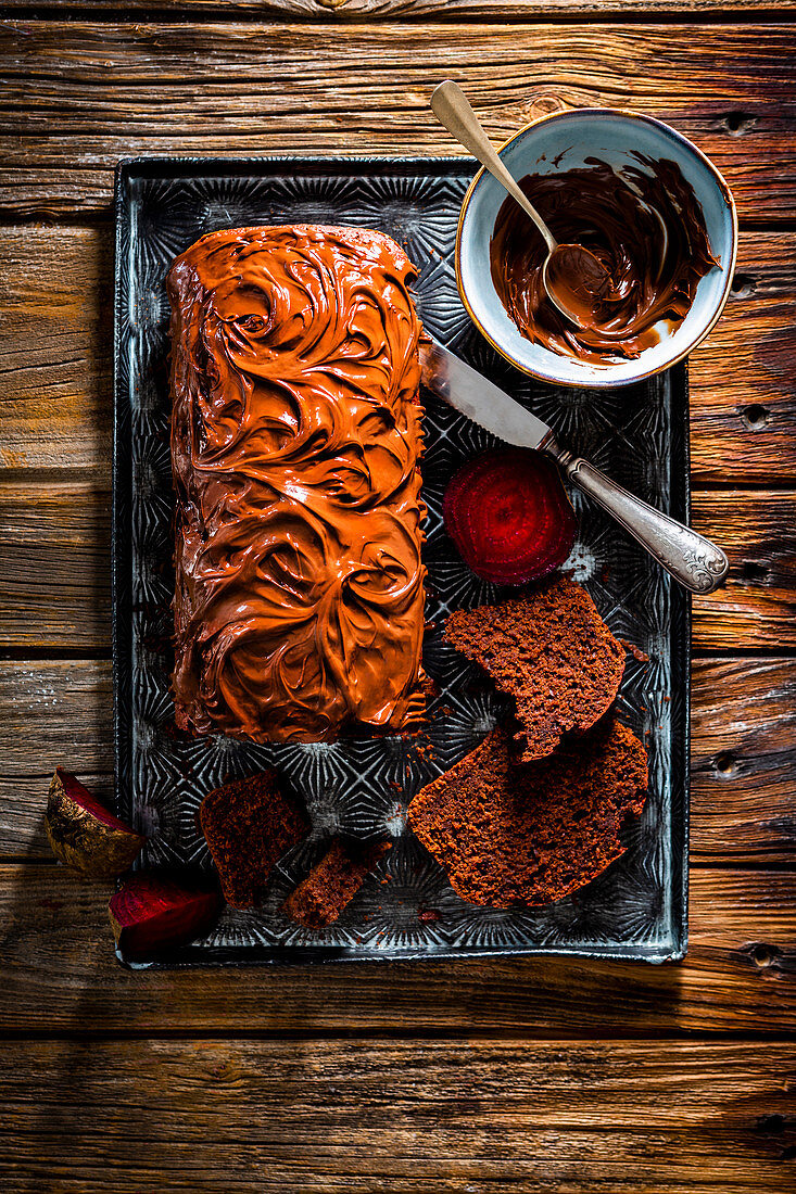 Rote-Bete-Schokoladenkuchen