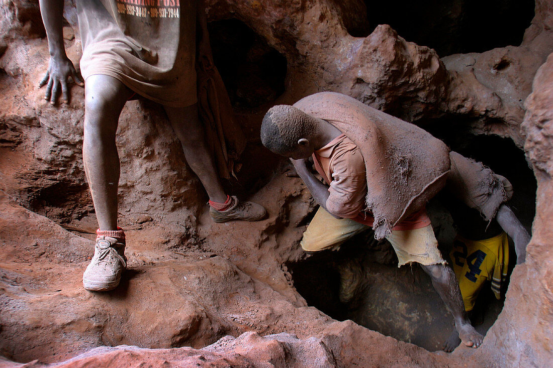 Gold mining, Democratic Republic of Congo