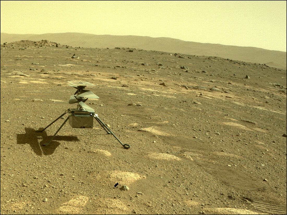 NASA's Ingenuity helicopter on Mars