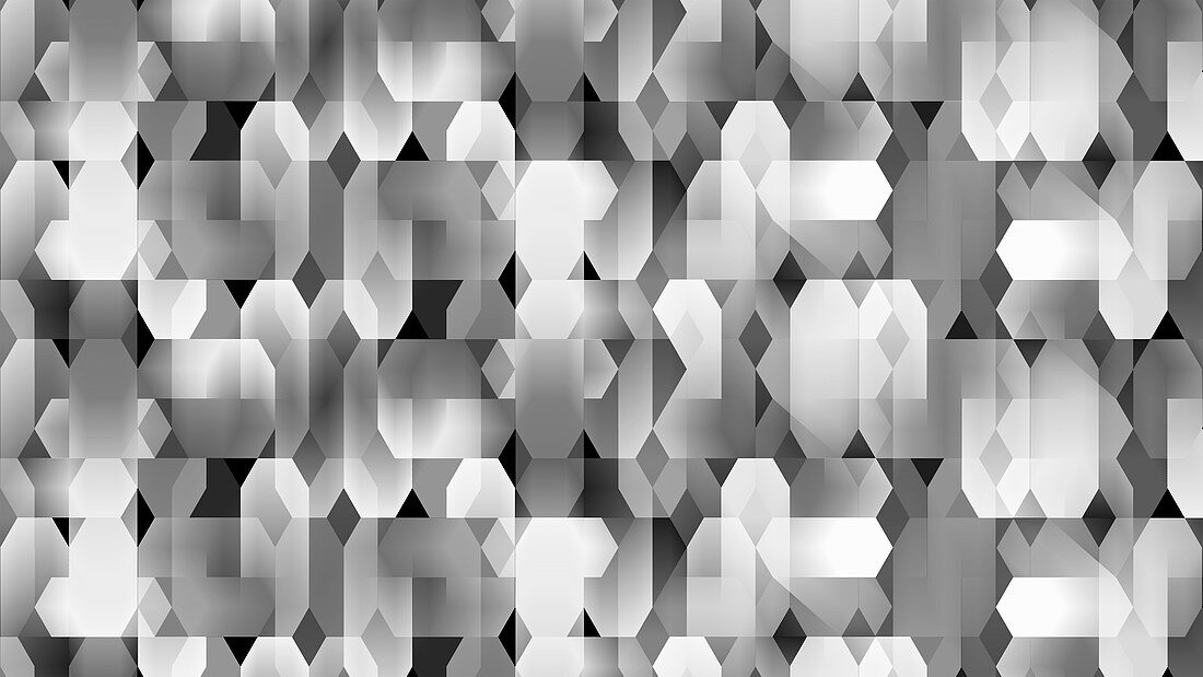 Geometric abstract pattern, illustration