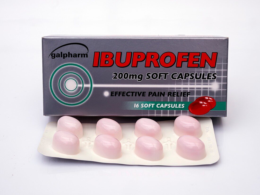 Ibuprofen capsules