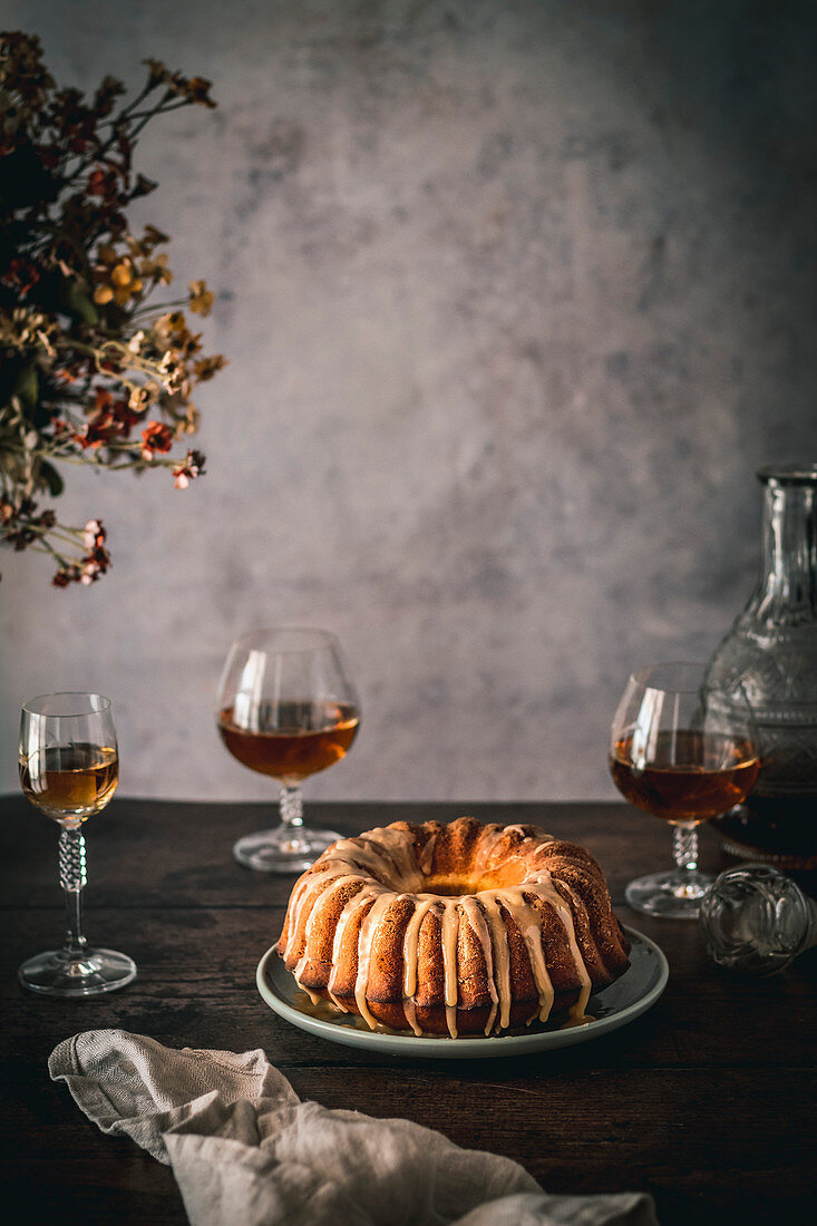 Bundt Cake mit Zitronenglasur