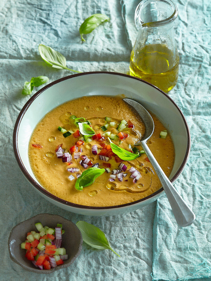 Melon gazpacho