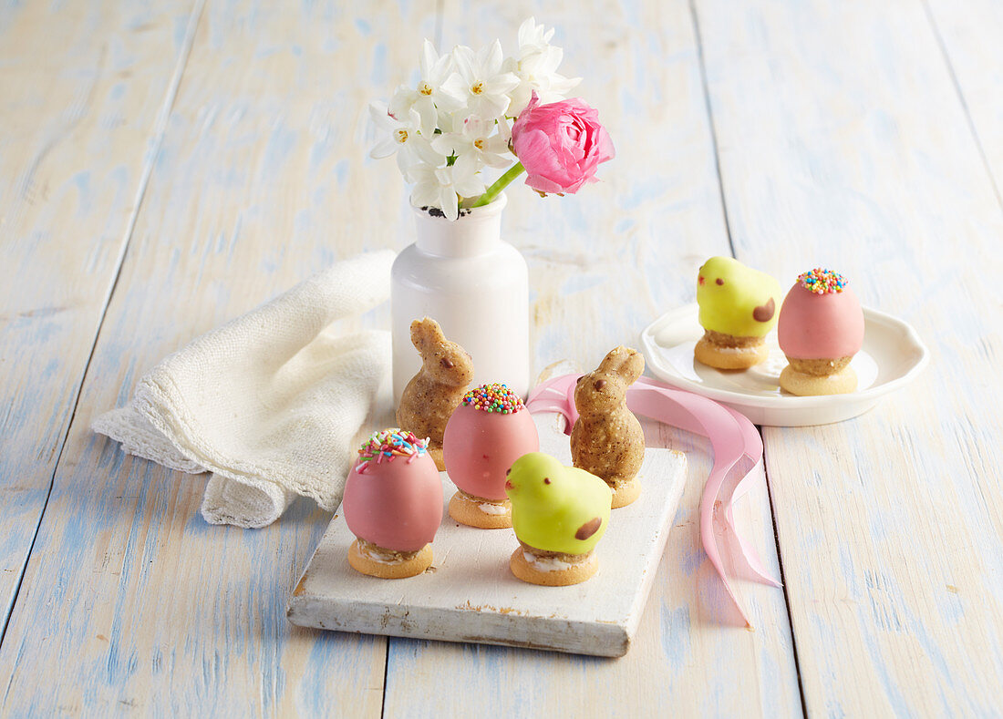 Non-baked Easter sweets