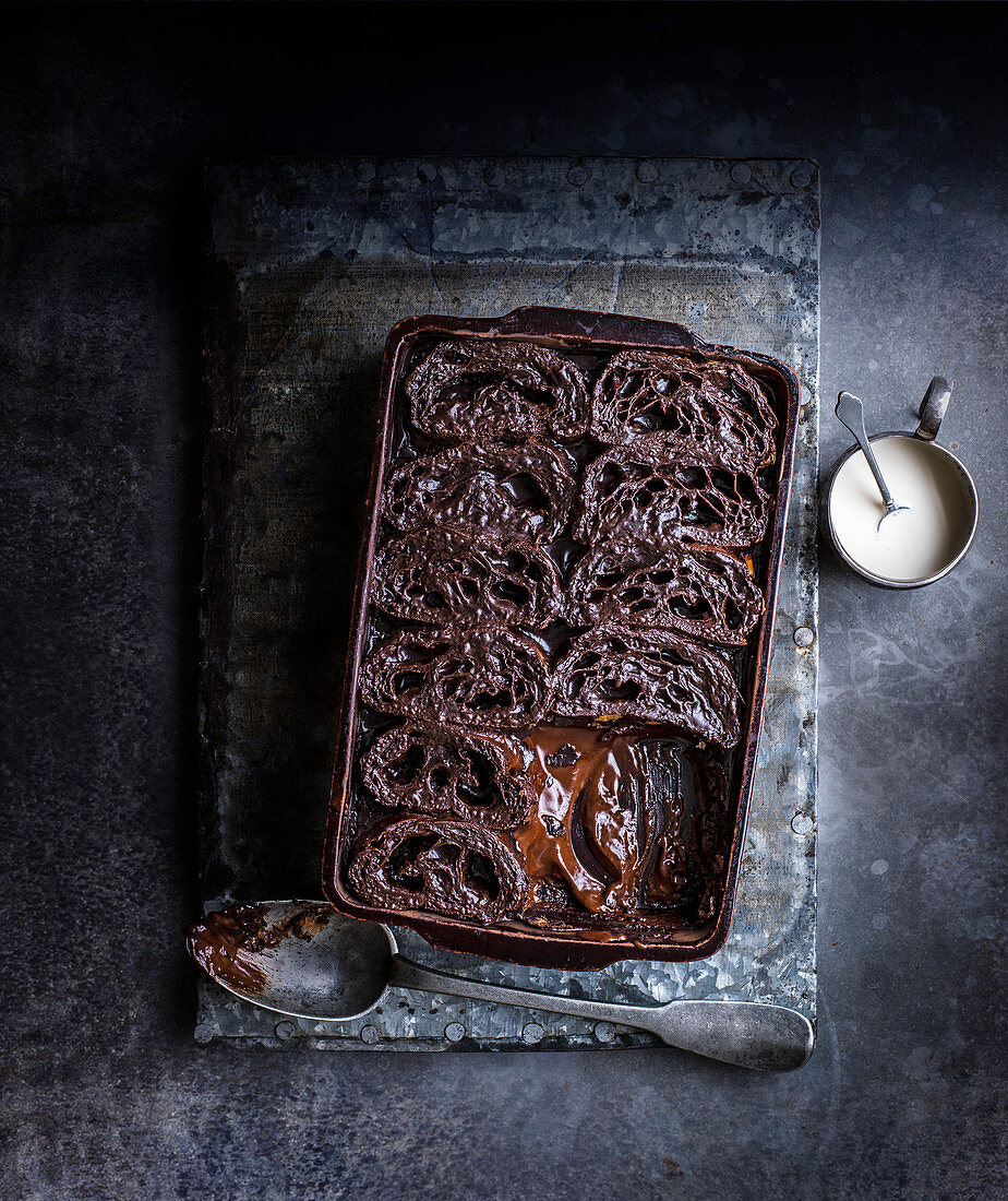 Pain au Choc Pudding