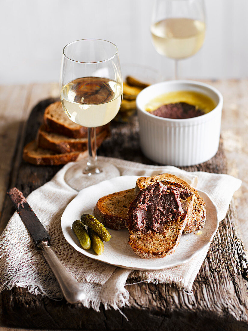 Chicken liver pate