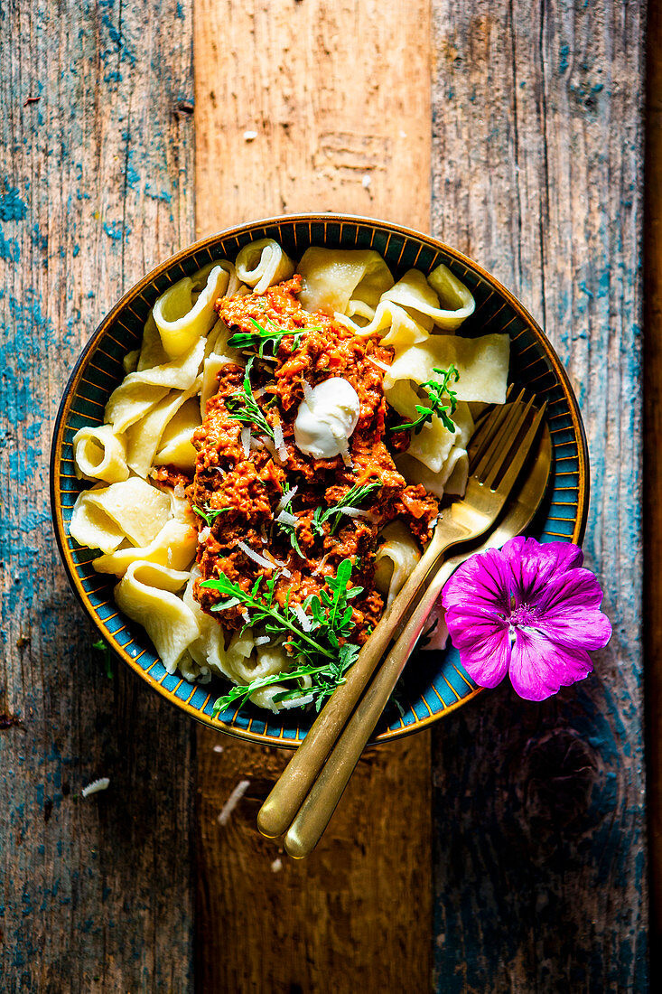 pappardelle Bolognese