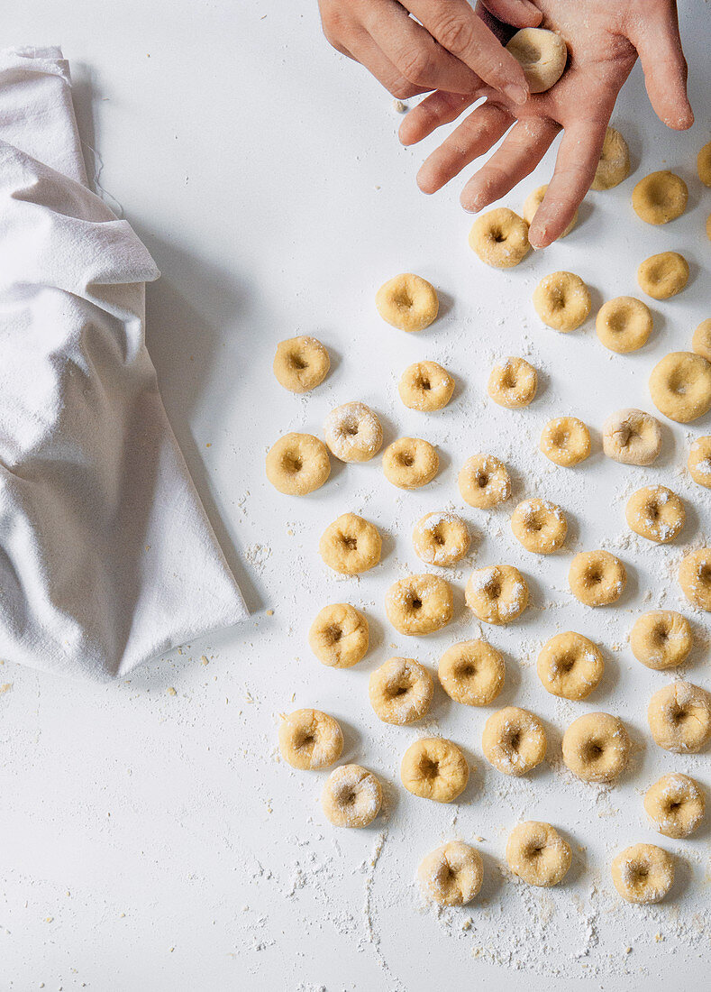 Selbstgemachte Gnocchi