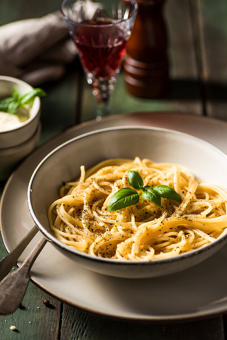 Spaghetti 'Cacio und Pepe'