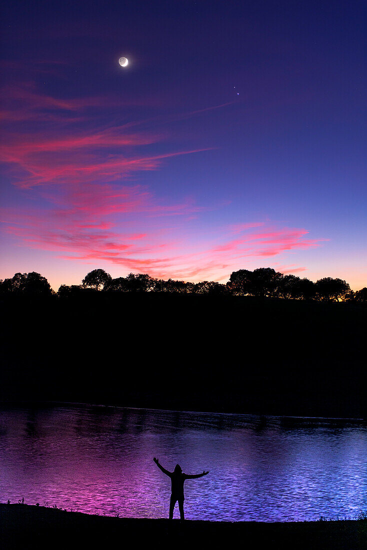 Saturn-Jupiter conjunction, December 2020