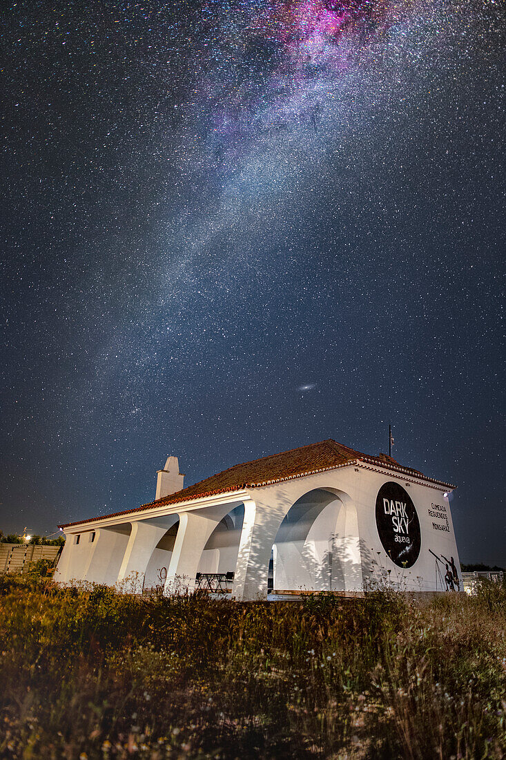 Milky Way over Dark Sky Headquarters, Portugal