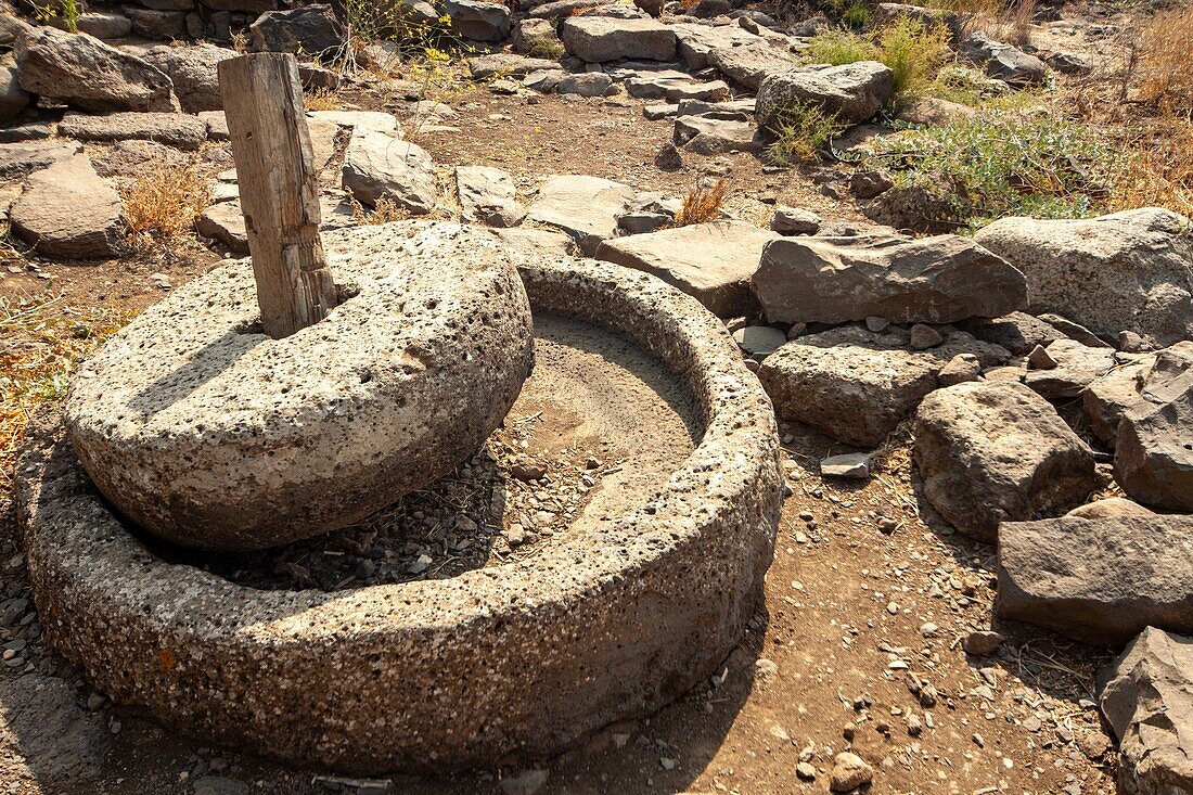 Ancient millstones