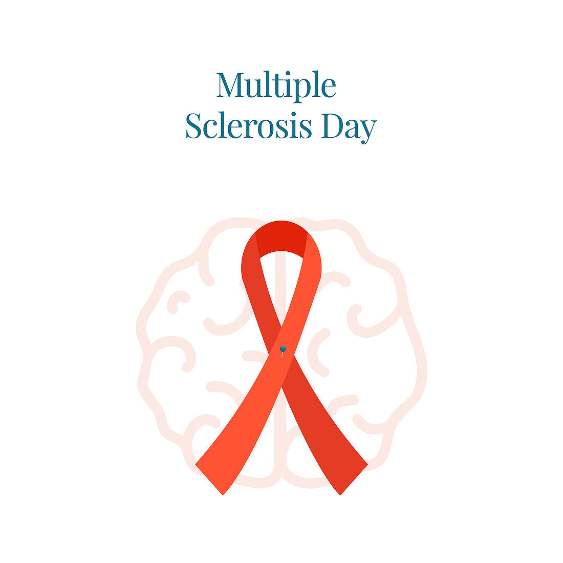 Multiple sclerosis day, illustration