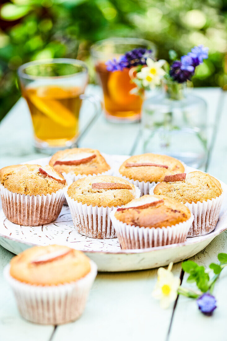 Birnen-Pistazien-Muffins