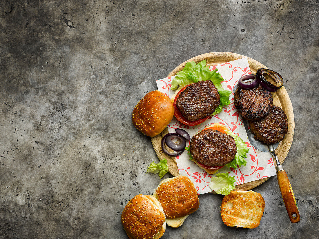 Steak burgers 4oz