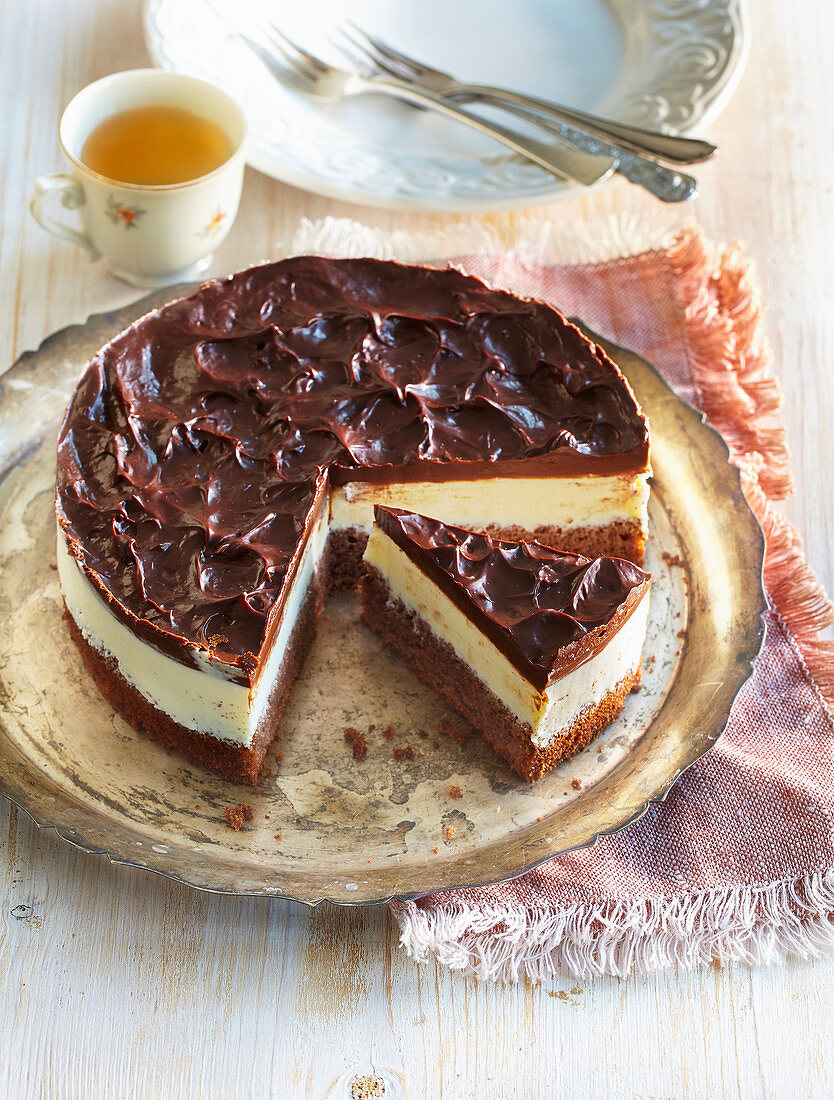 Layered Cheesecake