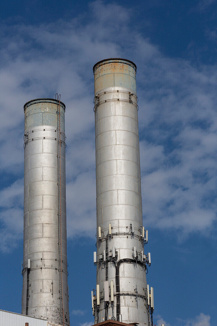Thermal steam plant, Michigan, USA