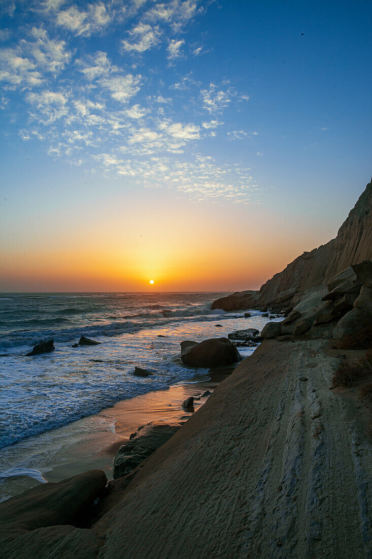 Sunset over Persian Gulf