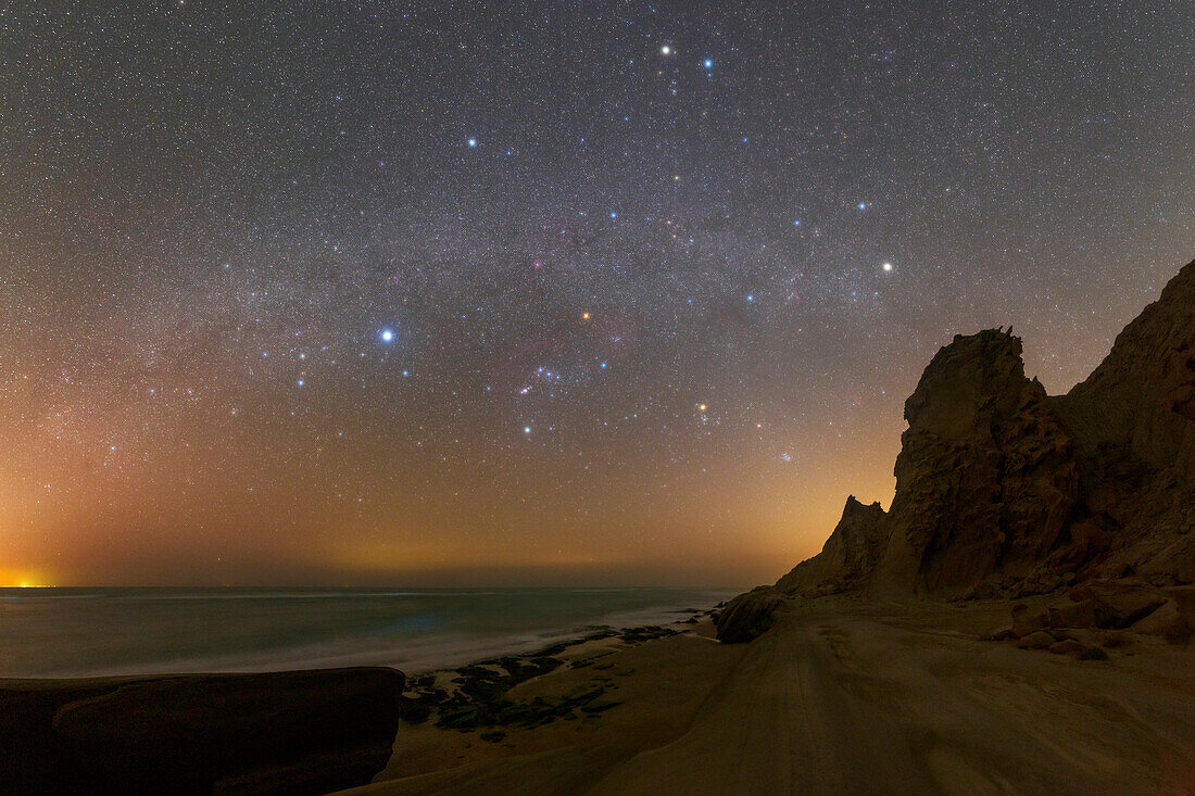 Stars over Persian Gulf, Iran