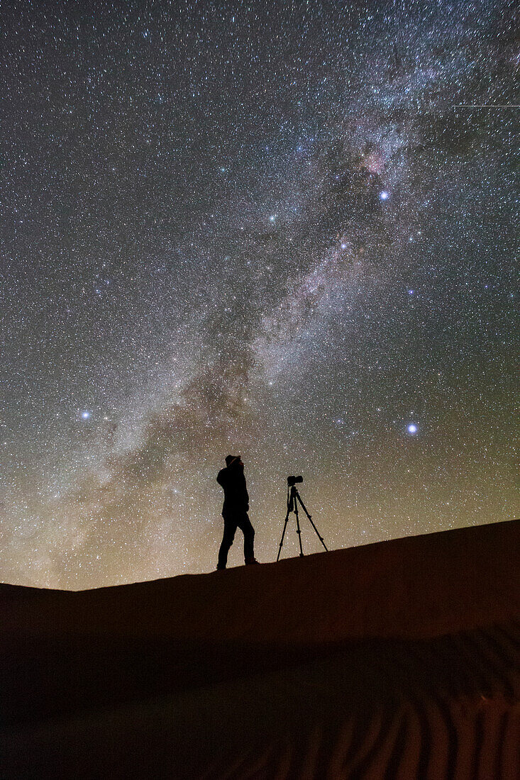 Night sky photographer and Milky Way