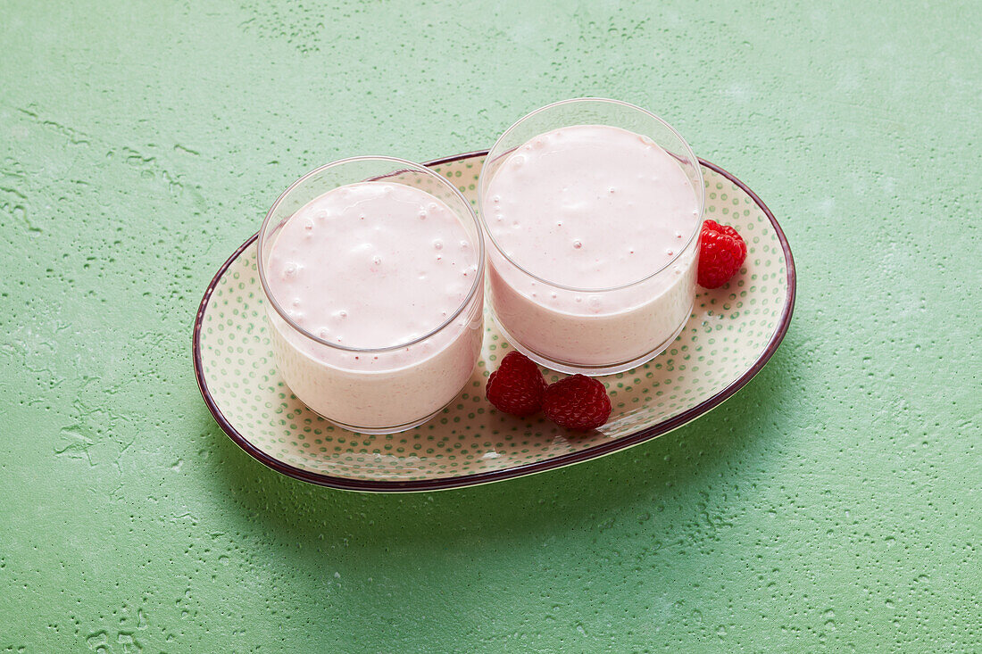 Raspberry-Yoghurt-Drink (sugar-free)