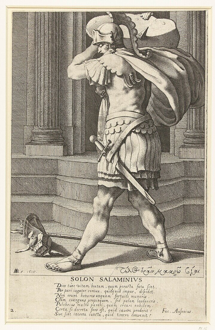 Solon of Athens, Greek statesman and lawmaker