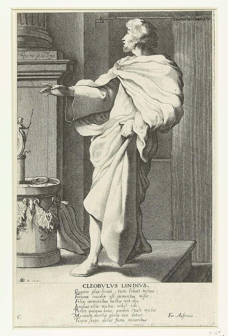 Cleobulus of Lindos, Greek poet