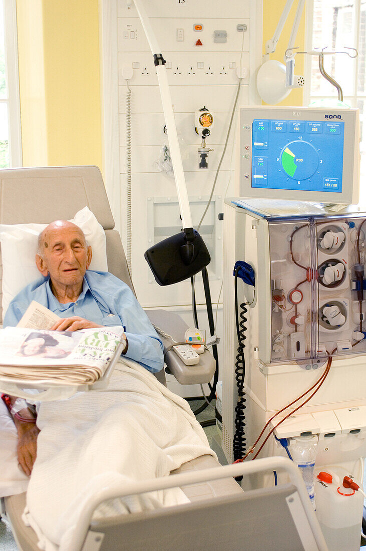 Kidney dialysis patient