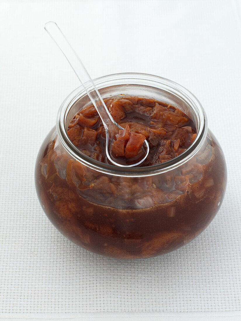 Plum chutney