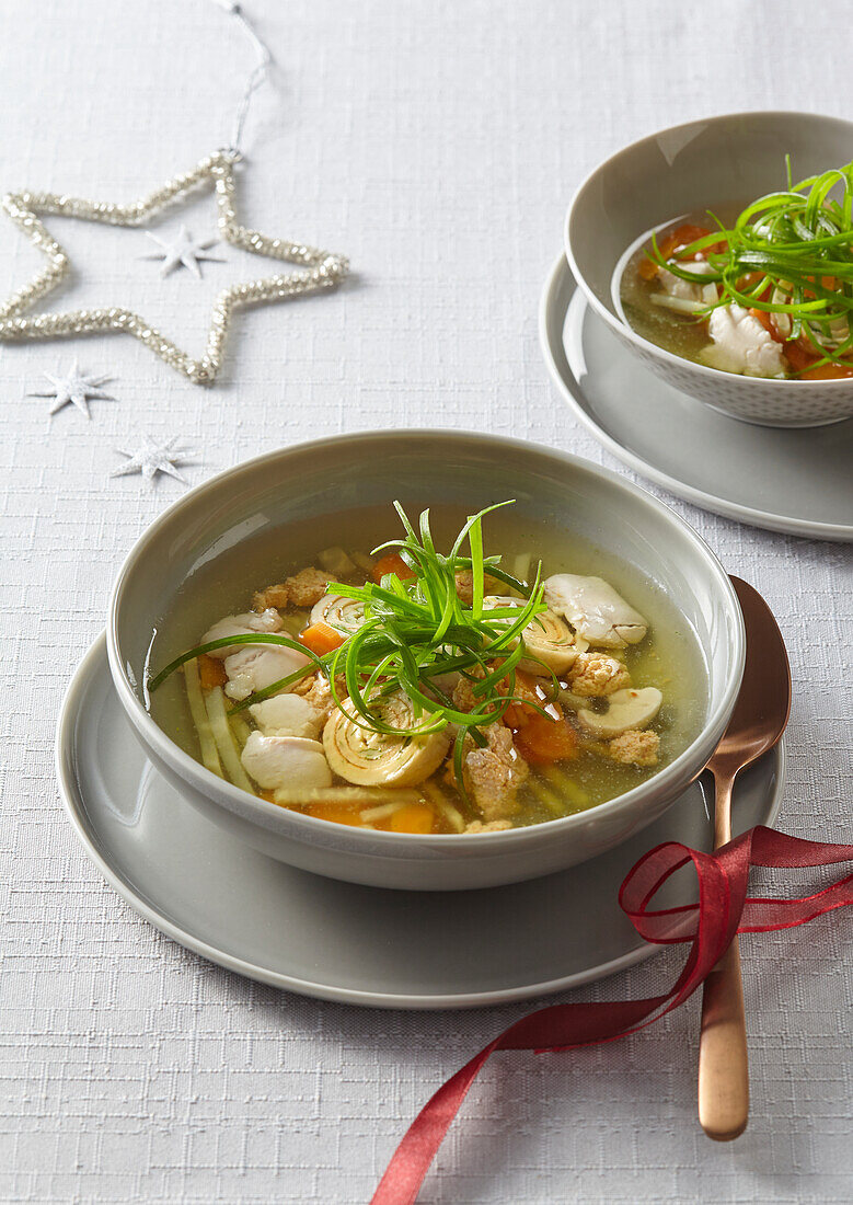 Christmas fish soup