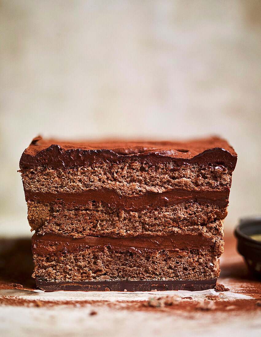 Chocolate mint loaf cake