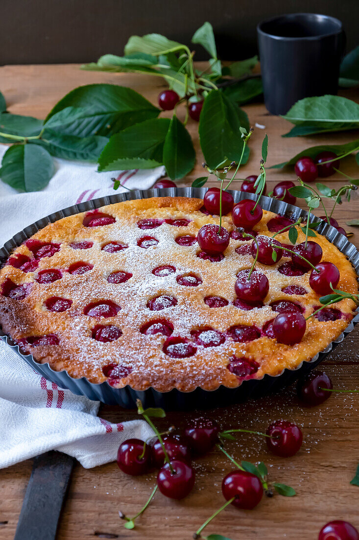 Kirsch-Clafoutis – Bilder kaufen – 13456526 StockFood