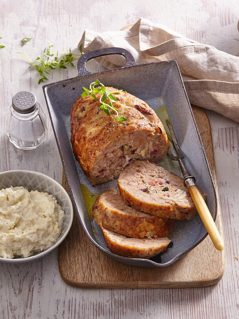 Meatloaf with horseradish