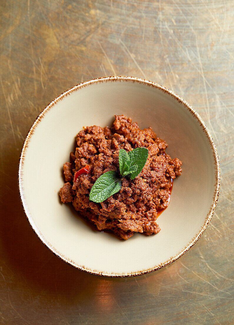 Mutton keema - Indian mince meat curry