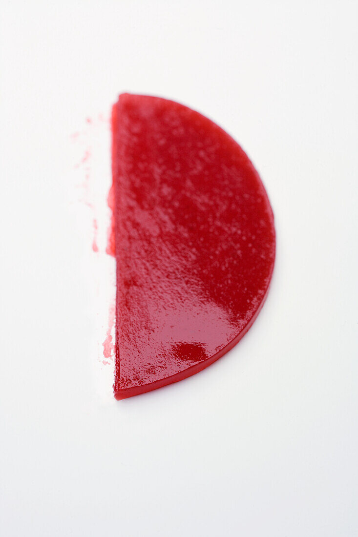 Raspberry and rose jelly