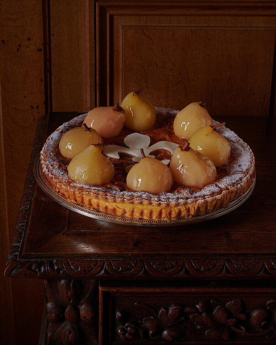 Pear tart