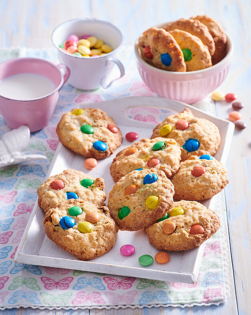 Cookies with smarties