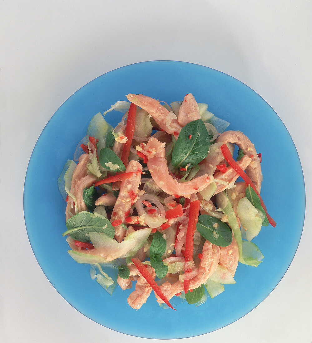 Cambodian Plea Tray Fish salad