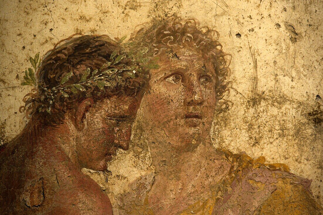 Orestes and Pylades, detail.