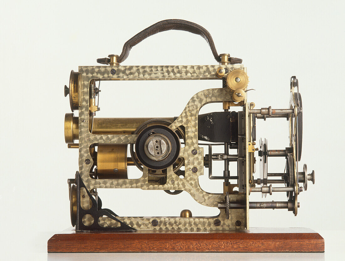 Vintage telegraph machine