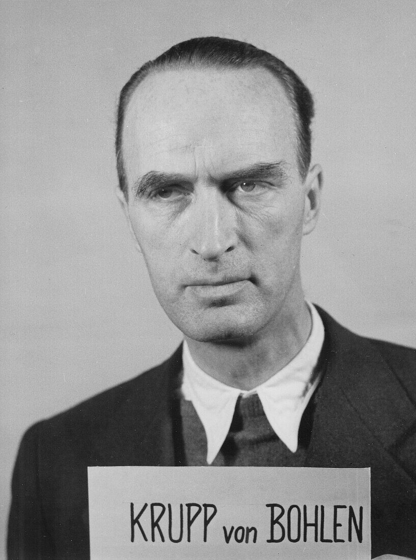 Alfried Krupp, German industrialist and war criminal