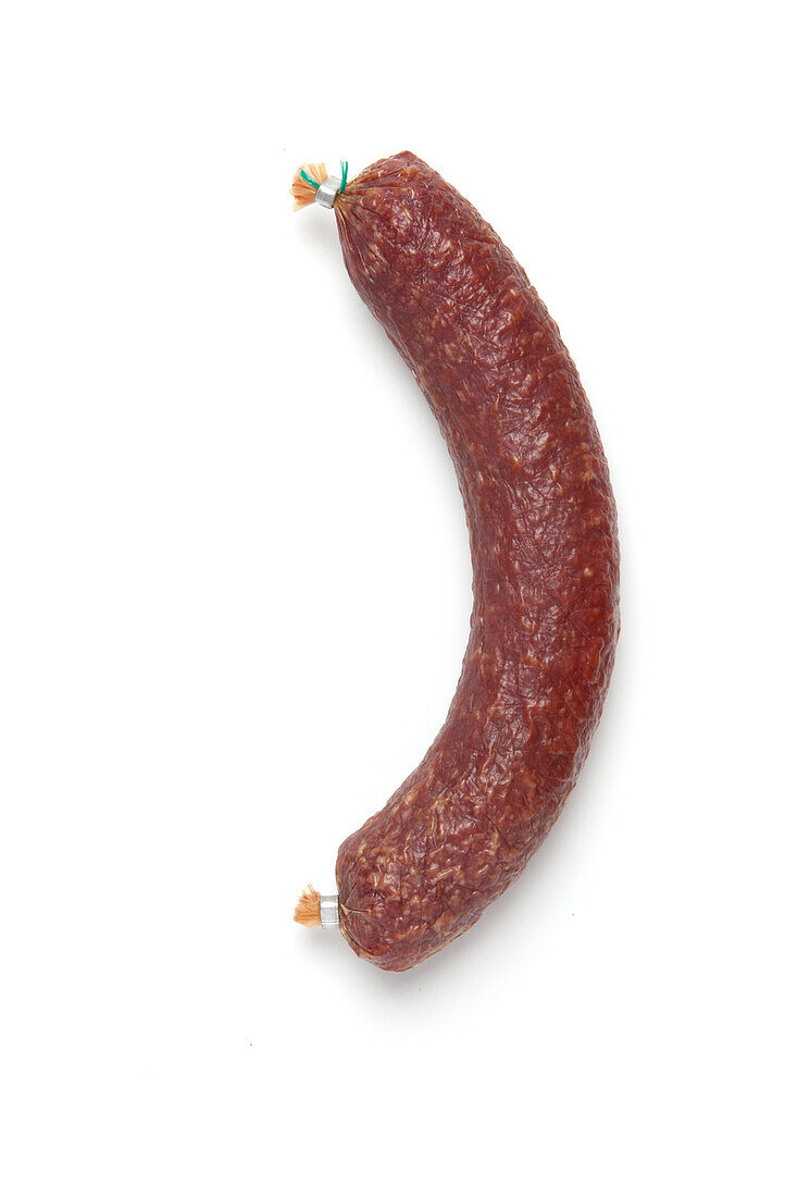Hirchsalami German rohwurst venison salami