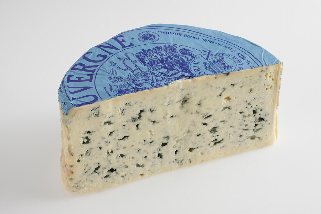 French Bleu d'Auvergne AOC cow's milk blue cheese