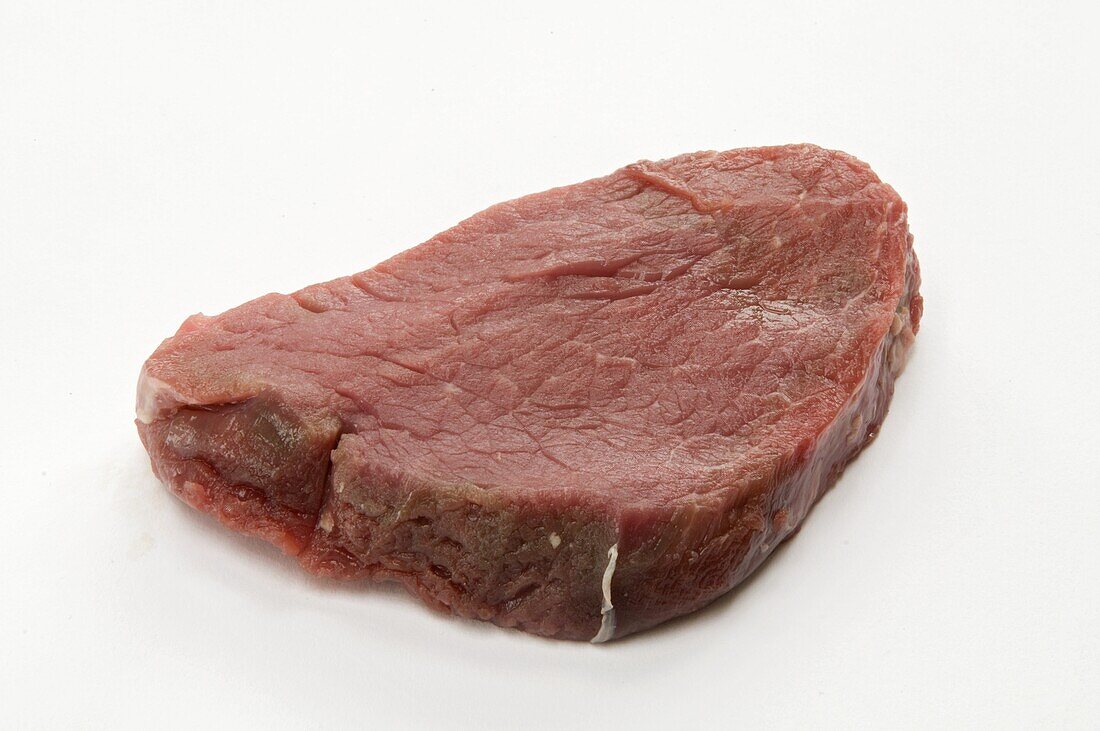 Beef fillet against white background
